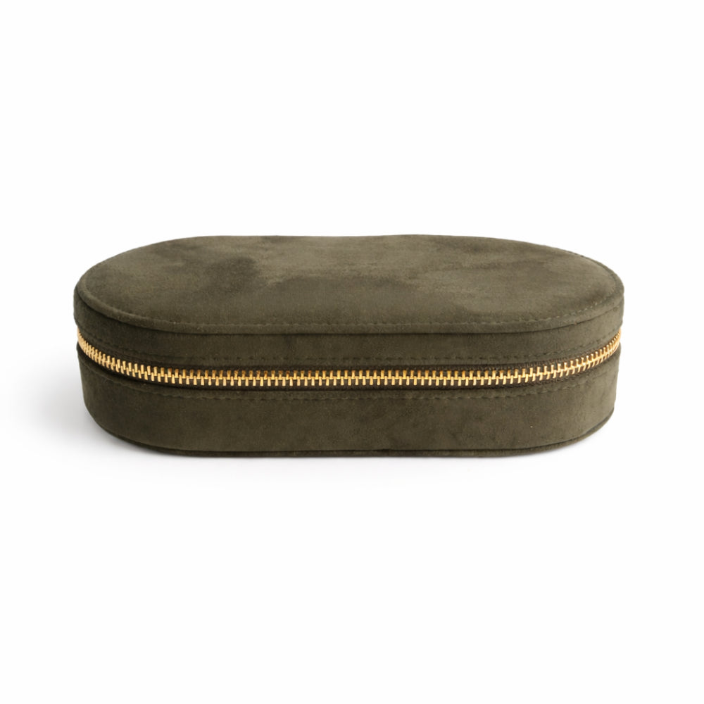 K&Co. Journey Collection Travel Jewellery Case - KHAKI